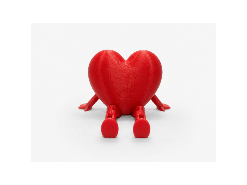 Inima decorativa articulata, 9x6x4 cm, cadou pentru cineva drag, orice ocazie, picioruse miscatoare, plastic, rosu Inima decorativa articulata, 9x6x4 cm, cadou pentru cineva drag, orice ocazie, picioruse miscatoare, plastic, rosu
