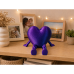 Inima decorativa articulata, 9x6x4 cm, cadou pentru cineva drag, orice ocazie, picioruse miscatoare, plastic, negru violet albastru Inima decorativa articulata, 9x6x4 cm, cadou pentru cineva drag, orice ocazie, picioruse miscatoare, plastic, negru violet albastru