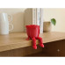 Trandafir decorativ, VeliumCraft, 8.6x6.5x5 cm, picioare articulate, cadou pentru o persoana draga, printat 3D, rosu Trandafir decorativ, VeliumCraft, 8.6x6.5x5 cm, picioare articulate, cadou pentru o persoana draga, printat 3D, rosu