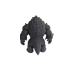 Figurina Obsidian Beast 1 Originala, VeliumCraft, H15x L 14x l 9.5 cm, colectia VeliumHeroes, metarial pla, negru
