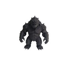 Figurina Obsidian Beast 1 Originala, VeliumCraft, H15x L 14x l 9.5 cm, colectia VeliumHeroes, metarial pla, negru