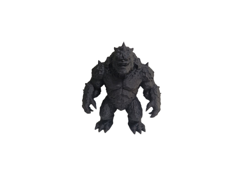 Figurina Obsidian Beast 1 Originala, VeliumCraft, H15x L 14x l 9.5 cm, colectia VeliumHeroes, metarial pla, negru