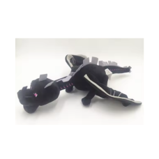 Jucarie de plus, VeliumCraft, Dragon Negru, 60cm, negru