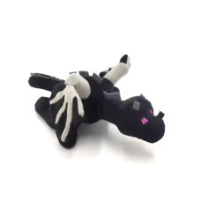 Jucarie Plush Dragon negru, VeliumCraft, 30 cm, pufos, pentru copii, violet inchis Jucarie Plush Dragon negru, VeliumCraft, 30 cm, pufos, pentru copii, violet inchis