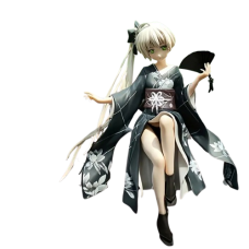Figurina Kasu, VeliumCraft, tema anime hentai, 14x8 cm, eleganta, negru Figurina Kasu, VeliumCraft, tema anime hentai, 14x8 cm, eleganta, negru