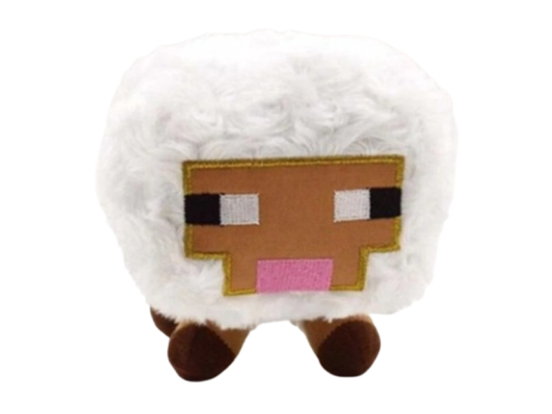 Jucarie Plush oaie, Veliumcraft, 16 cm, pufos, pentru copii, alb Jucarie Plush oaie, Veliumcraft, 16 cm, pufos, pentru copii, alb