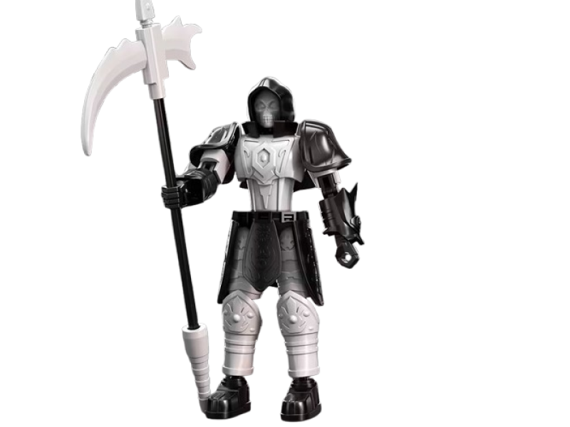 Figurina Reaper, VeliumCraft, 14x7 cm, cu coasa, articulat, abs