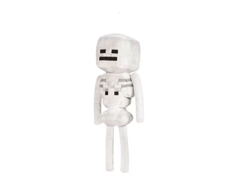 Jucarie Plush osos, VeliumCraft, 16 cm, pufos, pentru copii, alb