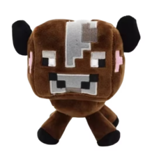Jucarie Plush Vacuta, VeliumCraft, 17 cm, pufos, pentru copii, maro Jucarie Plush Vacuta, VeliumCraft, 17 cm, pufos, pentru copii, maro