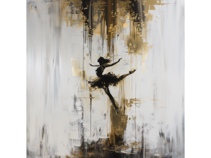 Tablou Canvas dormitor, living, Femeie, balerina, dansul vietii, 45 x 45 cm Tablou Canvas dormitor, living, Femeie, balerina, dansul vietii, 45 x 45 cm