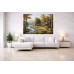 Tablou Canvas Cabana ideala 40, 80 x 50 cm, natura, peisaj, stil pictura, sasiu de lemn, panza de bumbac 90%, agatatoare invizibila