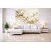 Tablou Canvas Magnolie Dans 1, 80x50 cm, sasiu de lemn, panza de bumbac 90%, agatatoare invizibila