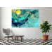 Tablou Canvas Pesti Abstract 2, 80x50 cm, sasiu de lemn, panza de bumbac 90%, agatatoare invizibila Tablou Canvas Pesti Abstract 2, 80x50 cm, sasiu de lemn, panza de bumbac 90%, agatatoare invizibila