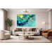 Tablou Canvas Pesti Abstract 2, 80x50 cm, sasiu de lemn, panza de bumbac 90%, agatatoare invizibila Tablou Canvas Pesti Abstract 2, 80x50 cm, sasiu de lemn, panza de bumbac 90%, agatatoare invizibila