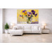 Tablou Canvas Dansul Panselutelor 1, 80 x 50 cm, natura, peisaj, stil pictura, sasiu de lemn, panza de bumbac 90%, agatatoare invizibila