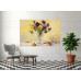 Tablou Canvas Dansul Panselutelor 2, 80 x 50 cm, natura, peisaj, stil pictura, sasiu de lemn, panza de bumbac 90%, agatatoare invizibila