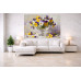 Tablou Canvas Dansul Panselutelor 3, 80 x 50 cm, natura, peisaj, stil pictura, sasiu de lemn, panza de bumbac 90%, agatatoare invizibila