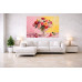 Tablou Canvas Dansul Trandafirilor 6, 80 x 50 cm, natura, peisaj, stil pictura, sasiu de lemn, panza de bumbac 90%, agatatoare invizibila