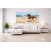 Tablou Canvas Cai alergand pe coasta 2, mare, print stil pictura, 90x40 cm, sasiu de lemn, panza de bumbac 90%, agatatoare invizibila Tablou Canvas Cai alergand pe coasta 2, mare, print stil pictura, 90x40 cm, sasiu de lemn, panza de bumbac 90%, agatatoare invizibila