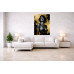Tablou Canvas Nud Exotic, femeie, senzual print stil pictura 80x60 cm, sasiu de lemn, panza de bumbac 90%, agatatoare invizibila