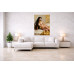 Tablou Canvas Nud Exotic 2, femeie, senzual print stil pictura 80x60 cm, sasiu de lemn, panza de bumbac 90%, agatatoare invizibila