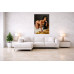 Tablou Canvas Nud Exotic 4, femeie, senzual print stil pictura 80x60 cm, sasiu de lemn, panza de bumbac 90%, agatatoare invizibila