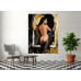Tablou Canvas Nud Exotic 5, femeie, senzual print stil pictura 80x60 cm, sasiu de lemn, panza de bumbac 90%, agatatoare invizibila