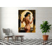 Tablou Canvas Nud Exotic 6, femeie, senzual print stil pictura 80x60 cm, sasiu de lemn, panza de bumbac 90%, agatatoare invizibila