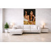 Tablou Canvas Nud Exotic 8, femeie, senzual print stil pictura 80x60 cm, sasiu de lemn, panza de bumbac 90%, agatatoare invizibila