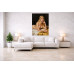 Tablou Canvas Nud Exotic 9, femeie, senzual print stil pictura 80x60 cm, sasiu de lemn, panza de bumbac 90%, agatatoare invizibila