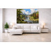 Tablou Canvas Cabana ideala 53, 80 x 50 cm, natura, peisaj, stil pictura, sasiu de lemn, panza de bumbac 90%, agatatoare invizibila