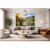 Tablou Canvas Cabana ideala 70, 80 x 50 cm, natura, peisaj, stil pictura, sasiu de lemn, panza de bumbac 90%, agatatoare invizibila