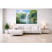 Tablou Canvas Cascada in japonia 15, 80x50 cm, natura, flori, lac, padure izvor, rau, stil pictura, sasiu de lemn, panza de bumbac 90%, agatatoare invizibilla