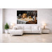 Tablou Canvas Natura statica medievala 4, 80x50 cm, arme, aur, flori, stil pictura, sasiu de lemn, panza de bumbac 90%, agatatoare invizibilla Tablou Canvas Natura statica medievala 4, 80x50 cm, arme, aur, flori, stil pictura, sasiu de lemn, panza de bumbac 90%, agatatoare invizibilla