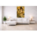 Tablou Canvas Tandrete feminina, 80x50 cm, flori, stil pictura, sasiu de lemn, panza de bumbac 90%, agatatoare invizibilla Tablou Canvas Tandrete feminina, 80x50 cm, flori, stil pictura, sasiu de lemn, panza de bumbac 90%, agatatoare invizibilla
