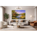 Tablou Canvas Cabana ideala 71, 80 x 50 cm, natura, peisaj, stil pictura, sasiu de lemn, panza de bumbac 90%, agatatoare invizibila Tablou Canvas Cabana ideala 71, 80 x 50 cm, natura, peisaj, stil pictura, sasiu de lemn, panza de bumbac 90%, agatatoare invizibila