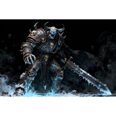 Tablou Canvas Lich Commander, 80 x 50 cm, colectia VeliumHeroes, razboinic, stil pictura, sasiu de lemn, panza de bumbac 90%, agatatoare invizibila Tablou Canvas Lich Commander, 80 x 50 cm, colectia VeliumHeroes, razboinic, stil pictura, sasiu de lemn, panza de bumbac 90%, agatatoare invizibila