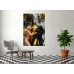 Tablou Canvas Veneratie senzuala exotica 9, senzual print stil pictura 80x50 cm, sasiu de lemn, panza de bumbac 90%, agatatoare invizibila