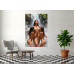Tablou Canvas Venerarea zeitei amazoniene 1, femeie, nud, print stil pictura 80x50 cm, sasiu de lemn, panza de bumbac 90%, agatatoare invizibila Tablou Canvas Venerarea zeitei amazoniene 1, femeie, nud, print stil pictura 80x50 cm, sasiu de lemn, panza de bumbac 90%, agatatoare invizibila
