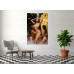 Tablou Canvas Venerarea zeitei amazoniene 6, femeie, nud, print stil pictura 80x50 cm, sasiu de lemn, panza de bumbac 90%, agatatoare invizibila