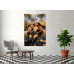 Tablou Canvas Senzualitate black and gold 3, femeie, nud, print stil pictura 80x50 cm, sasiu de lemn, panza de bumbac 90%, agatatoare invizibila