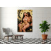 Tablou Canvas Veneratie senzuala feminina 3, femei sexy, nud, print stil pictura 80x50 cm, sasiu de lemn, panza de bumbac 90%, agatatoare invizibila