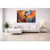 Tablou Canvas Dansul florilor feminin 1, 80x50cm, stil pictura, sasiu de lemn, panza de bumbac 90%, agatatoare invizibila Tablou Canvas Dansul florilor feminin 1, 80x50cm, stil pictura, sasiu de lemn, panza de bumbac 90%, agatatoare invizibila