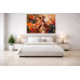 Tablou Canvas Dansul florilor feminin 2, 80x50cm, stil pictura, sasiu de lemn, panza de bumbac 90%, agatatoare invizibila