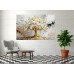 Tablou Canvas Copac abstract 3, 80x50cm, stilizat, stil pictura, sasiu de lemn, panza de bumbac 90%, agatatoare invizibila, pentru bucatarie, living