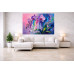 Tablou Canvas Orhidee abstract 4, 80x50cm, stilizat, stil pictura, sasiu de lemn, panza de bumbac 90%, agatatoare invizibila, pentru bucatarie, living Tablou Canvas Orhidee abstract 4, 80x50cm, stilizat, stil pictura, sasiu de lemn, panza de bumbac 90%, agatatoare invizibila, pentru bucatarie, living