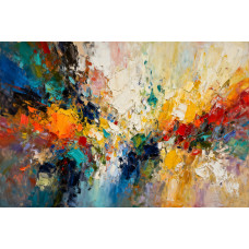 Tablou Canvas Dans in abstract, 80x50cm, stilizat, stil pictura, sasiu de lemn, panza de bumbac 90%, agatatoare invizibila, pentru bucatarie, living Tablou Canvas Dans in abstract, 80x50cm, stilizat, stil pictura, sasiu de lemn, panza de bumbac 90%, agatatoare invizibila, pentru bucatarie, living
