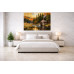 Tablou Canvas Moara de apa 4, 80x50cm, padure, rau, natura, stil pictura, sasiu de lemn, panza de bumbac 90%, agatatoare invizibila, pentru bucatarie, living