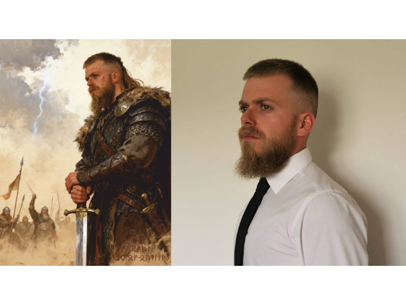 Tablou Canvas Portretul tau eroic , 80 x 50 cm, personalizare fata ta pe un bust istoric, panza bumbac 90%, sasiu lemn, agatatoare invizibila Tablou Canvas Portretul tau eroic , 80 x 50 cm, personalizare fata ta pe un bust istoric, panza bumbac 90%, sasiu lemn, agatatoare invizibila