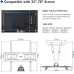 Suport TV, Bontec, 32-60 Inch (81-152cm), reglabil/flexibil, otel, 45 kg max, negru